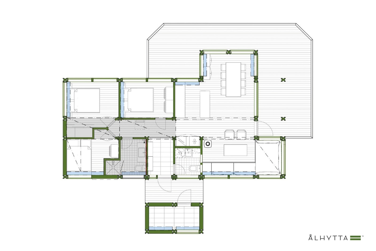 Plantegning. Galleribilde