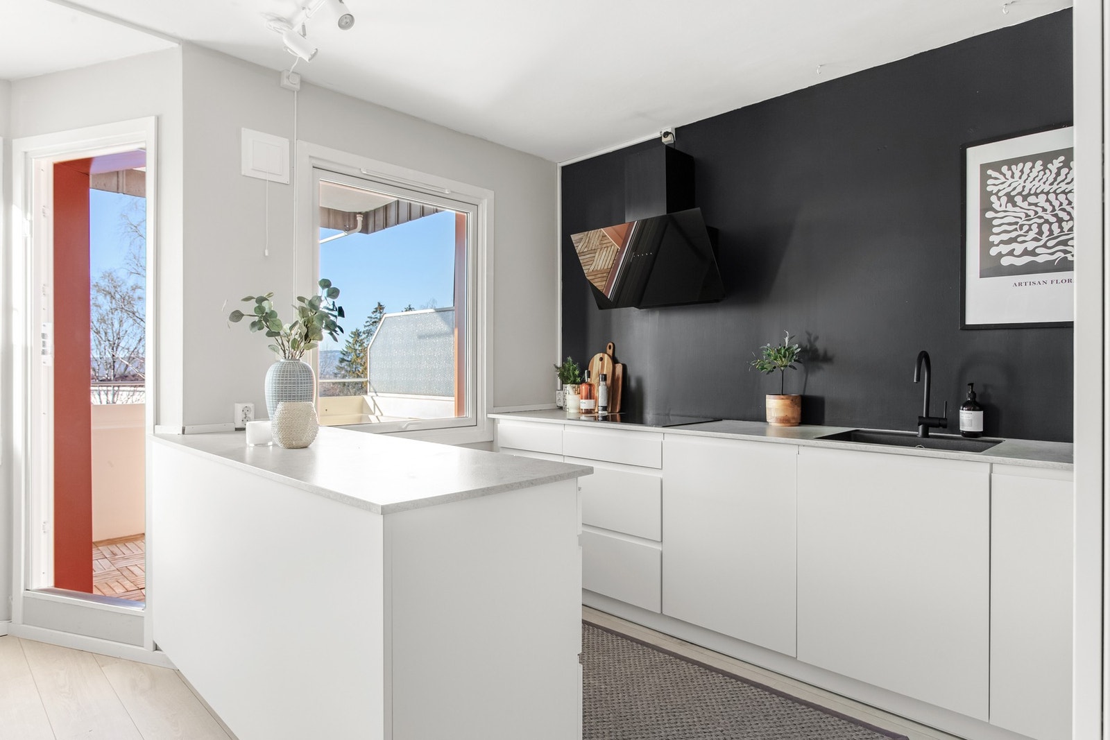 Innredningen er fra KVIK, og var ny i 2019 Galleribilde
