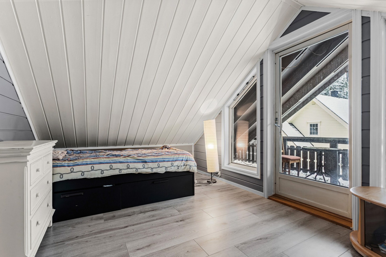 Soverom nr. 2 er også sjenerøs i sin størrelse. Galleribilde