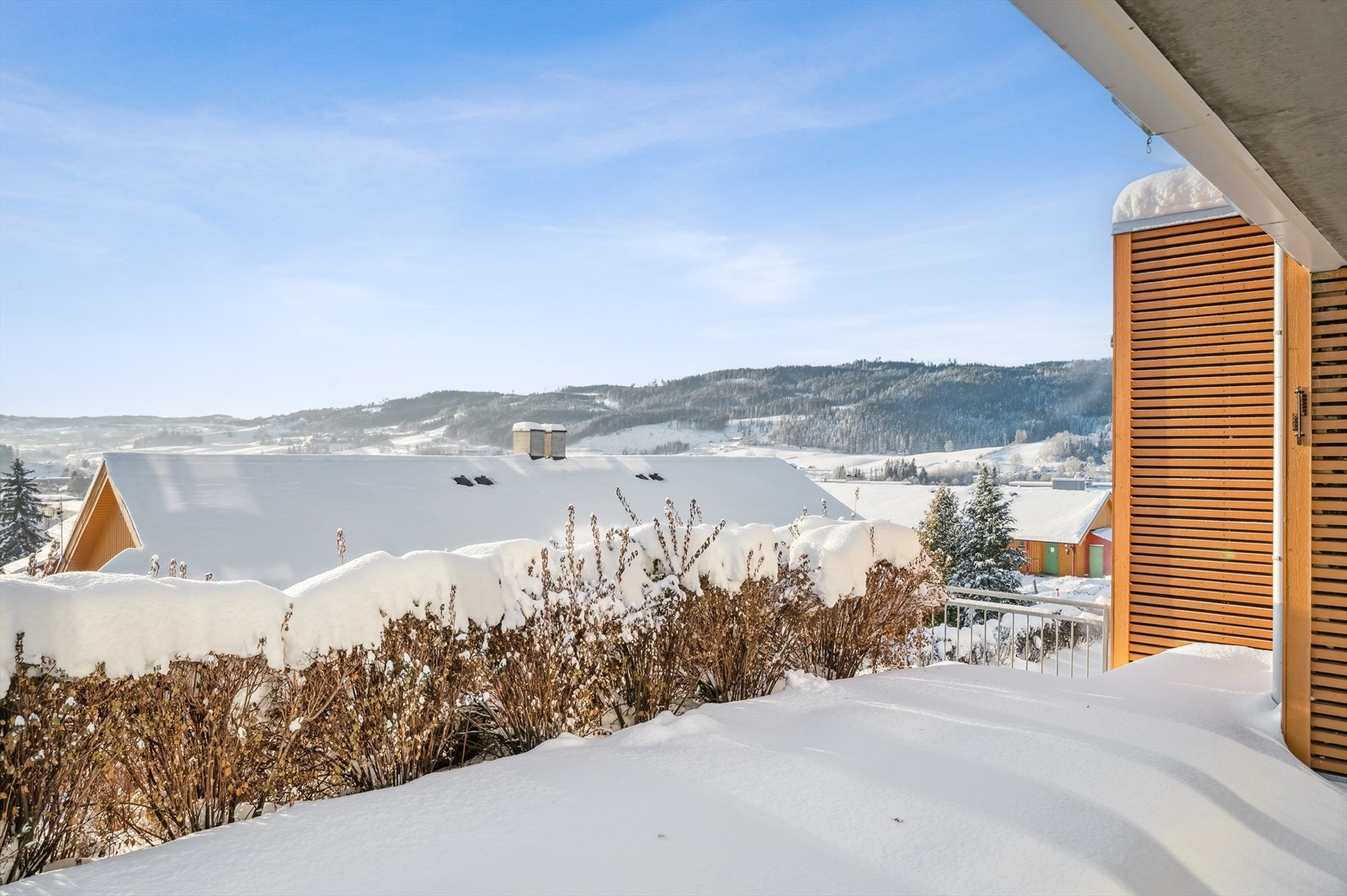 Privat og skjermet uteområde. Galleribilde