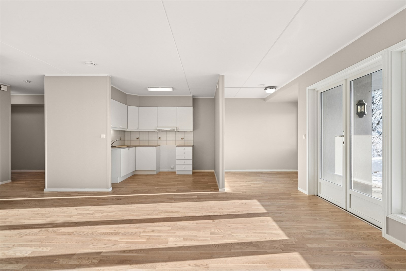 Her er det er godt med plass for å lage seg ulike soner med tilhørende møblement. Galleribilde