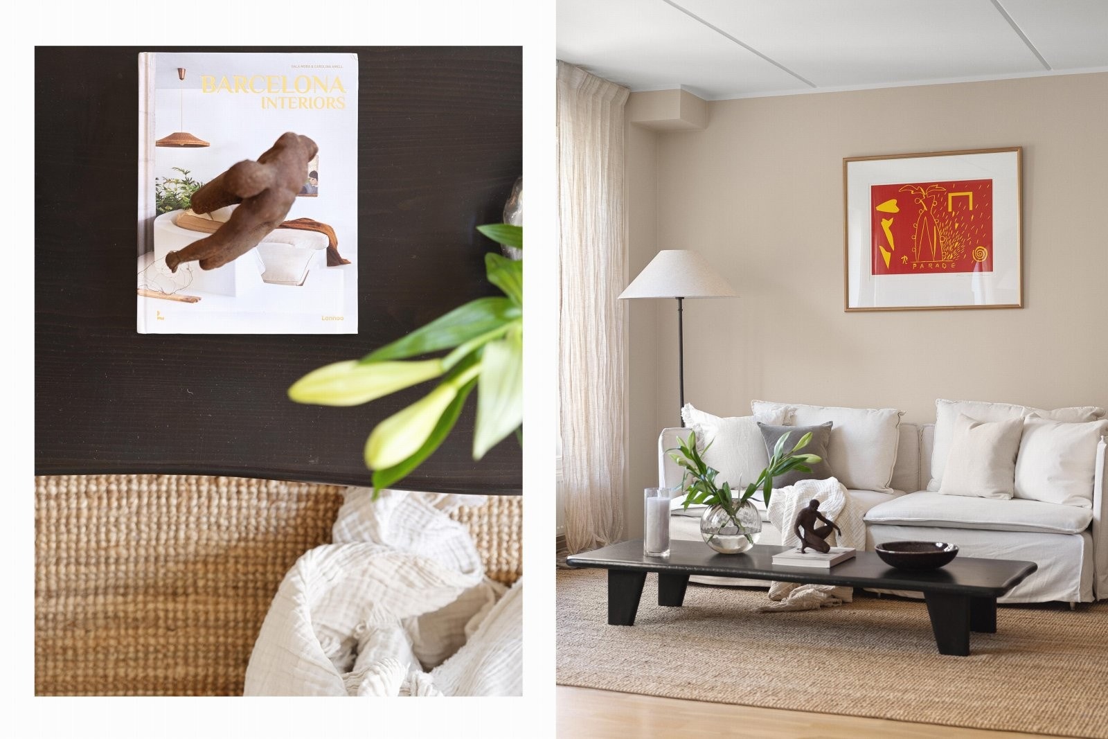 Videre har stuen to fine vinduer som slipper inn godt med naturlig lys Galleribilde