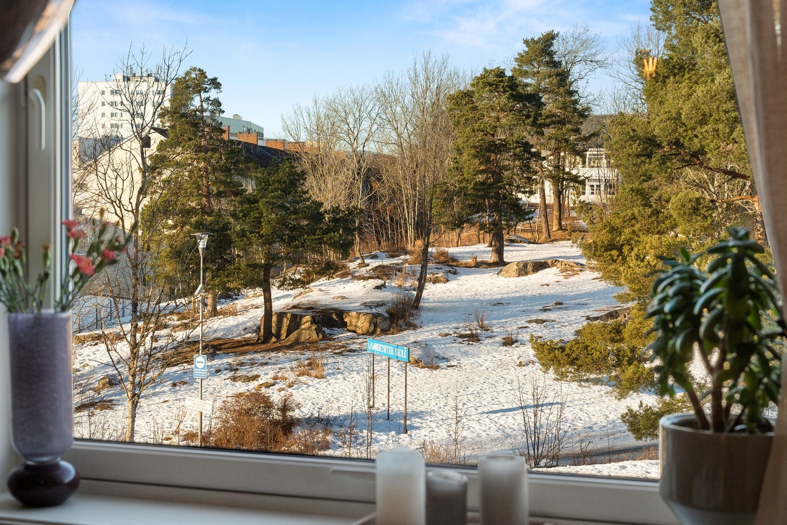 Utsyn fra spisestuen. Galleribilde