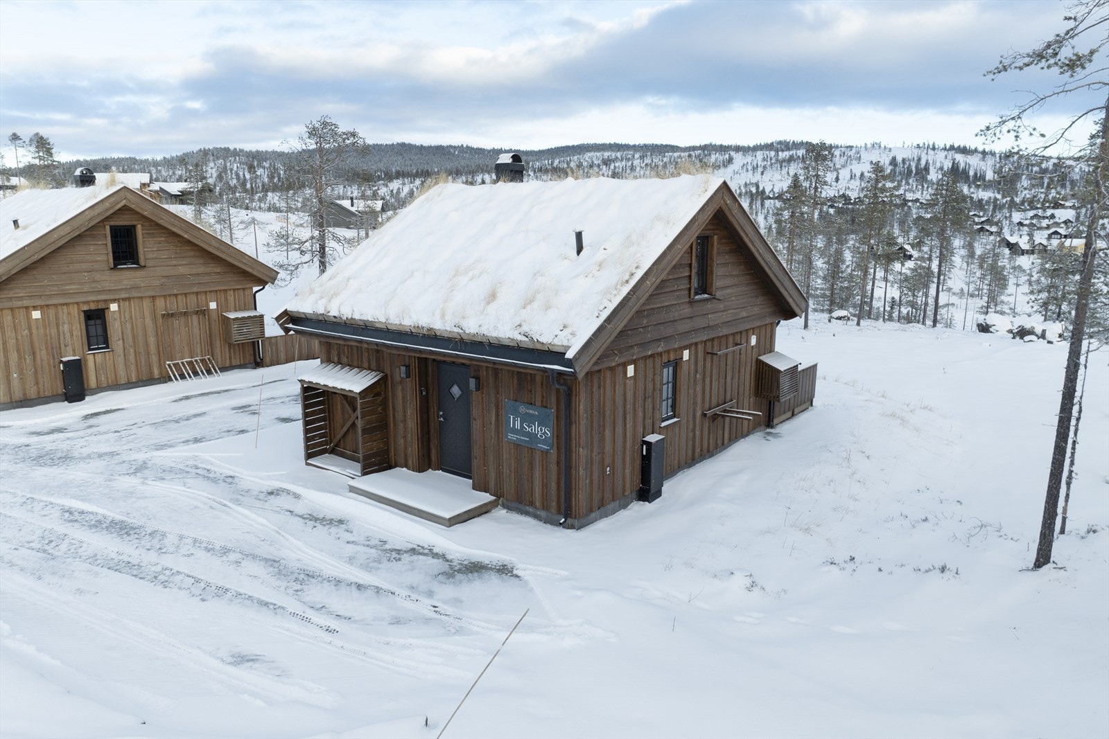 Smart kompakthytte med gode løsninger Galleribilde