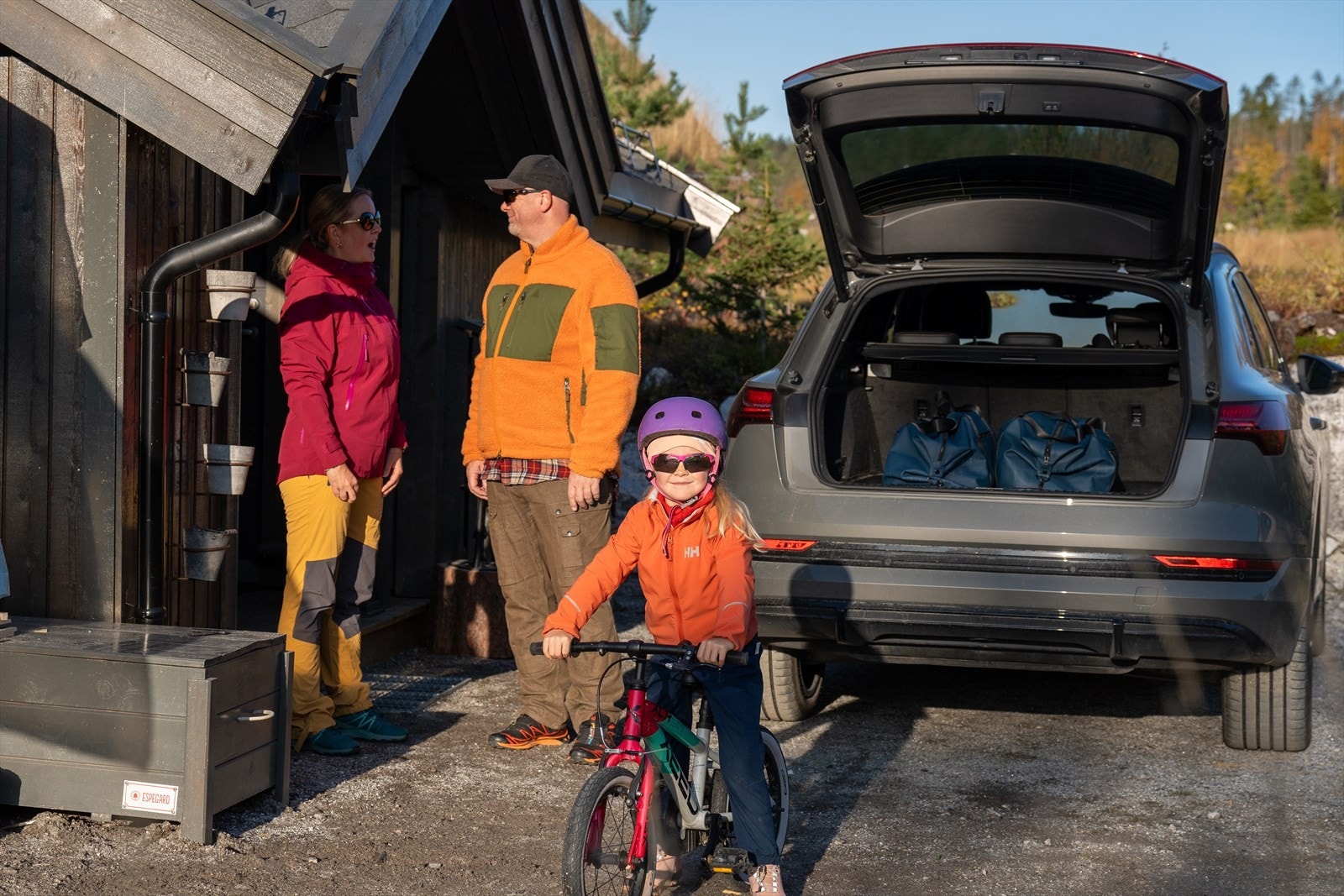 Under to timer til hytta fra Oslo. Galleribilde