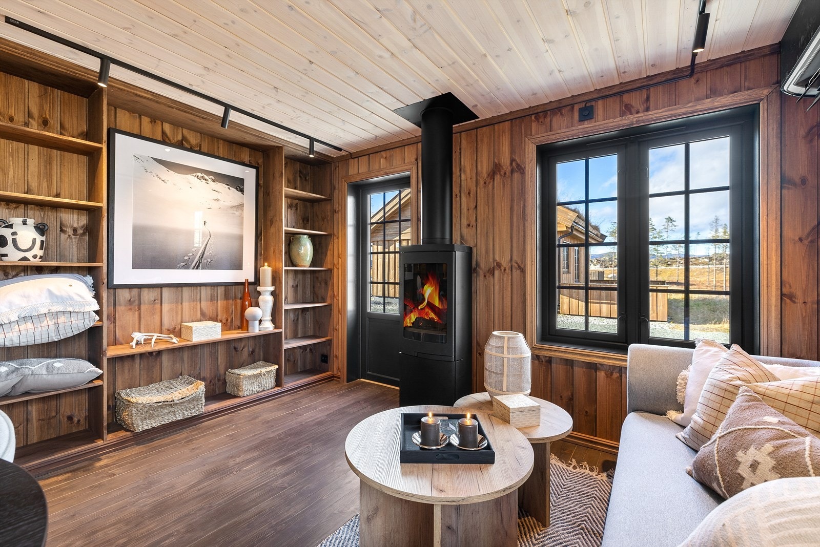 Lekkert og koselig innredet Galleribilde