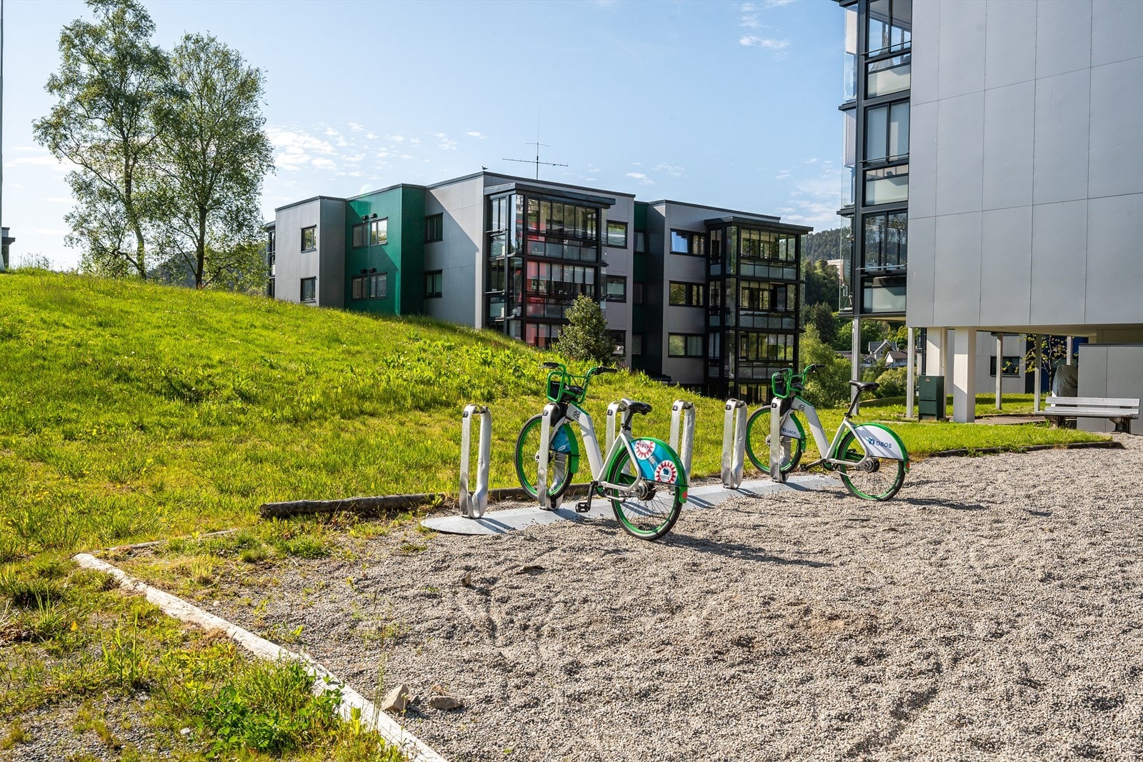 - Tilgang til bysykler rett utenfor egen inngangsdør - Galleribilde