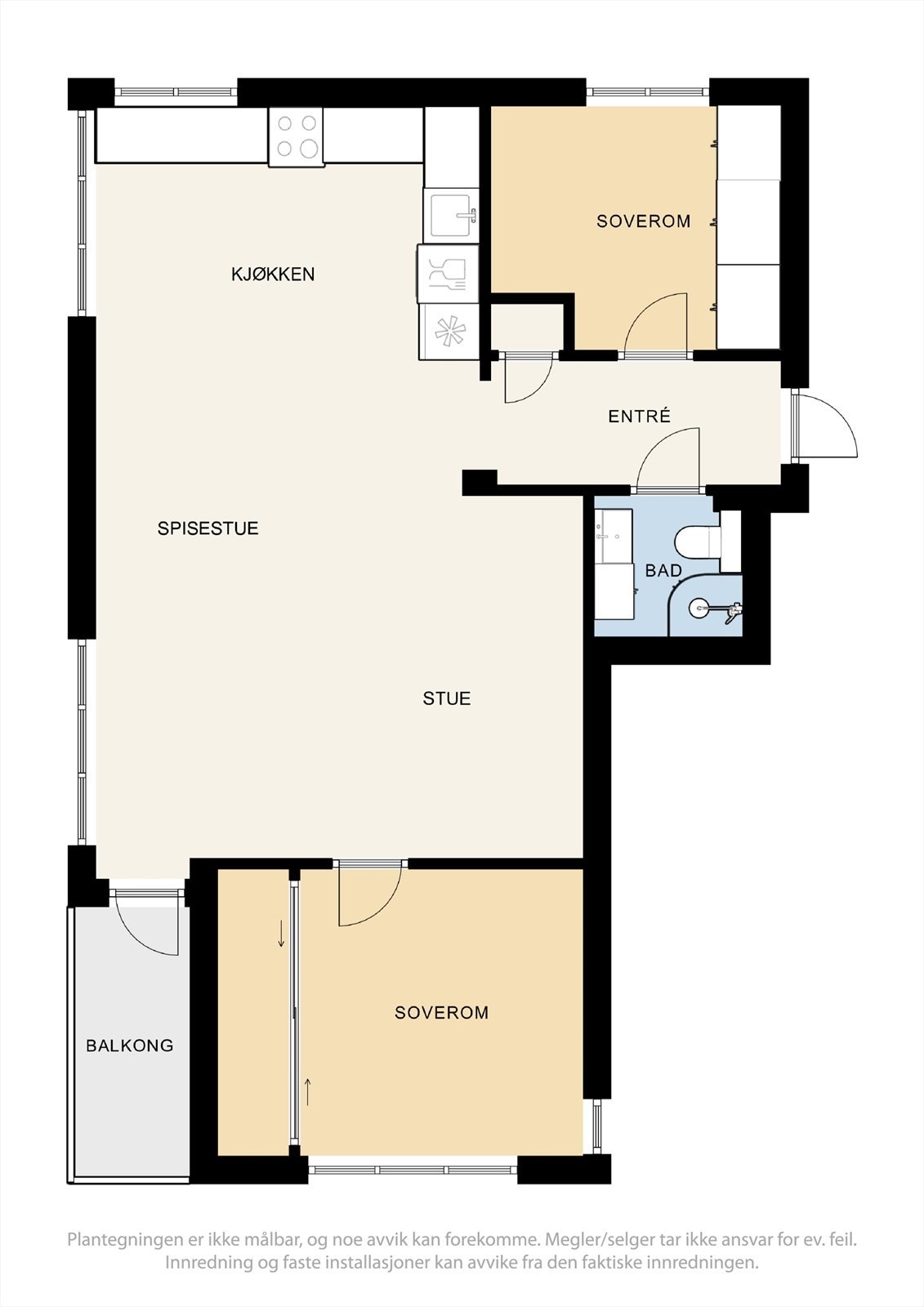 Plantegning. Galleribilde