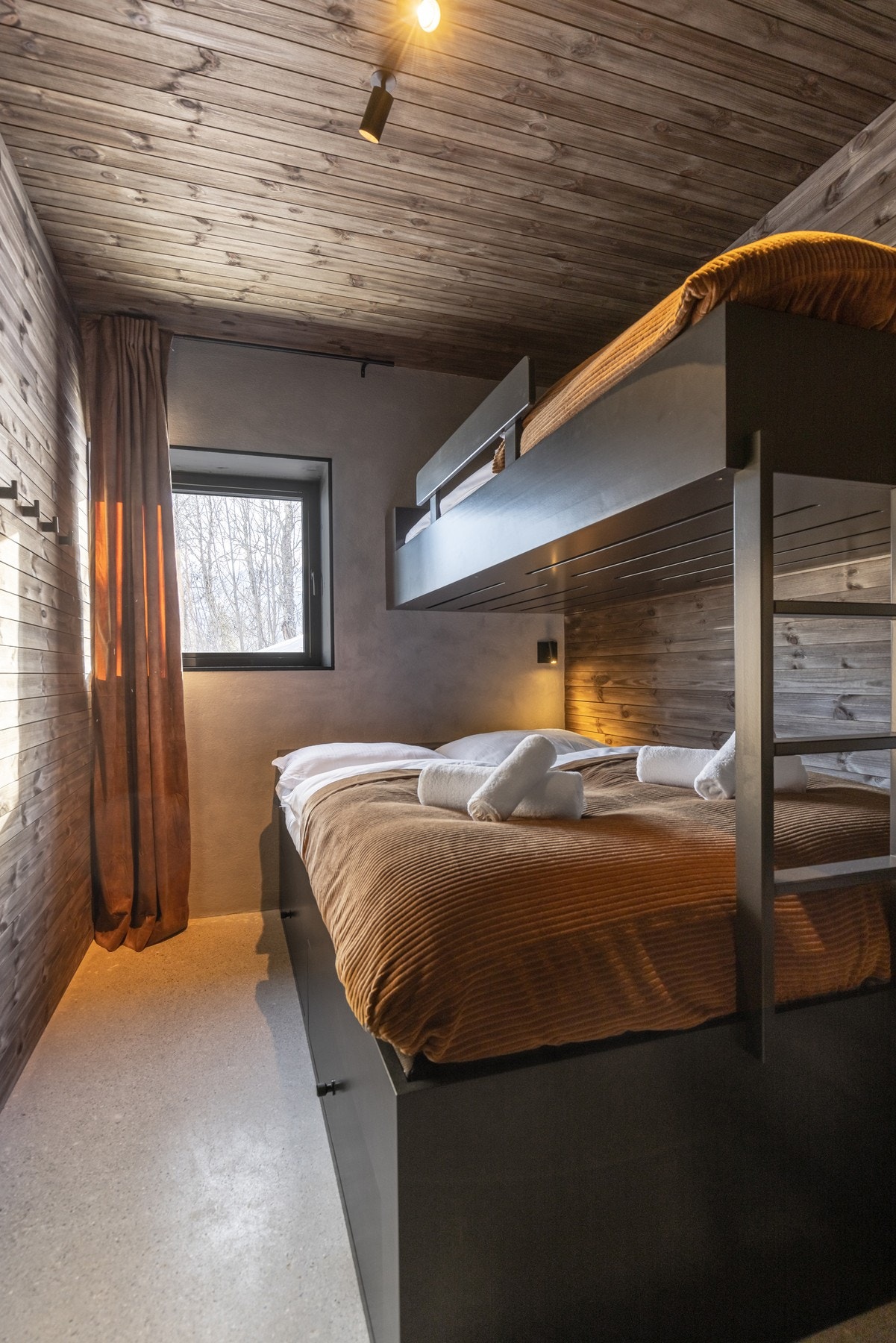 Noen av soverommene har køyeseng. Galleribilde