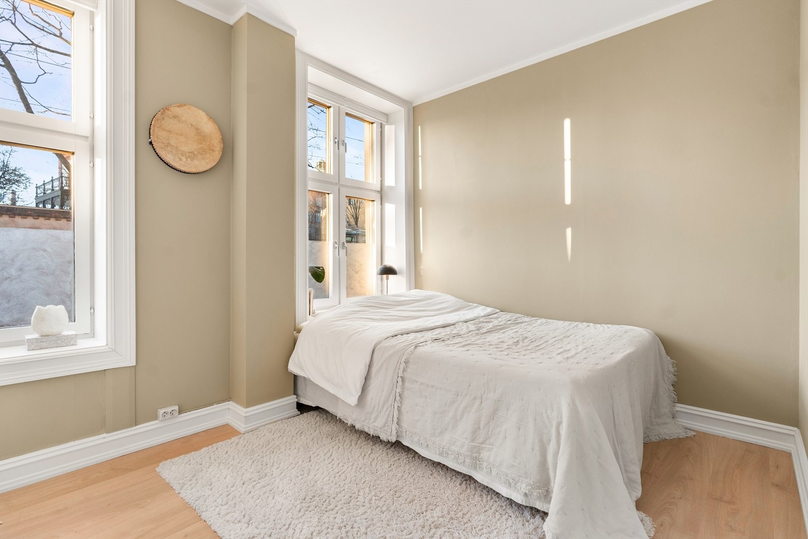 Det andre soverommet ligger på motsatt side. Galleribilde