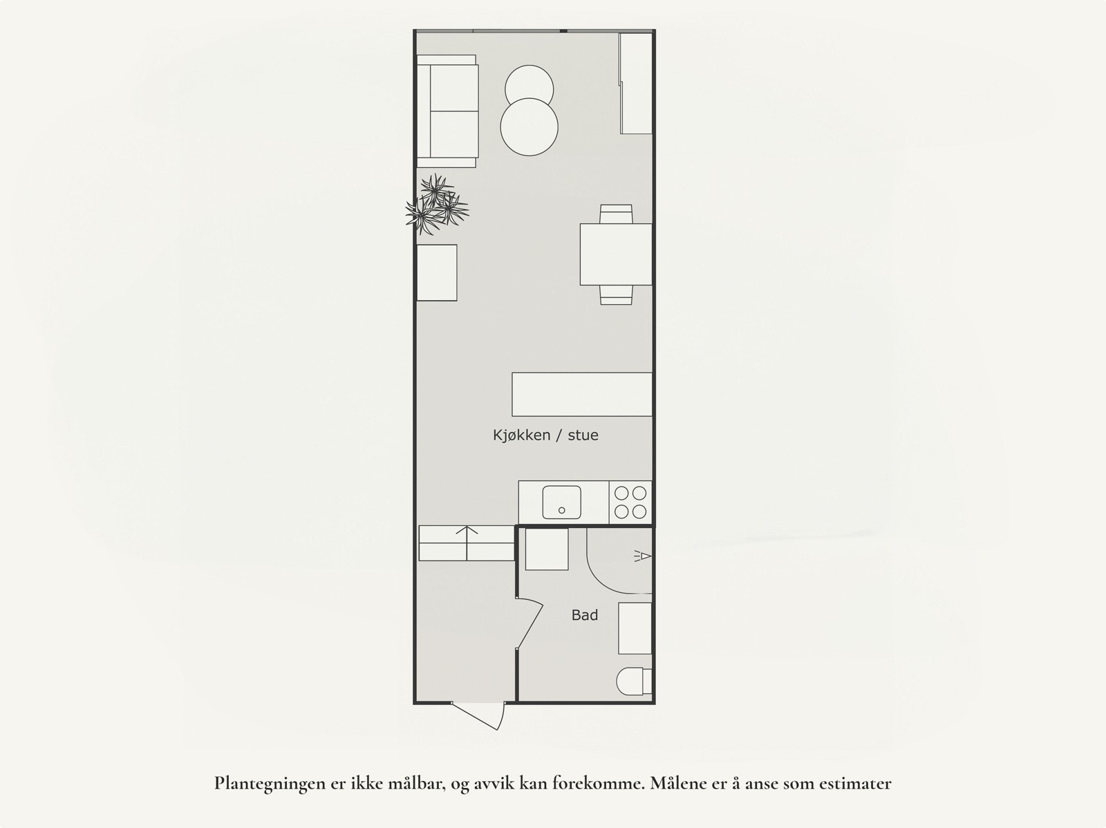 Plantegning. Galleribilde