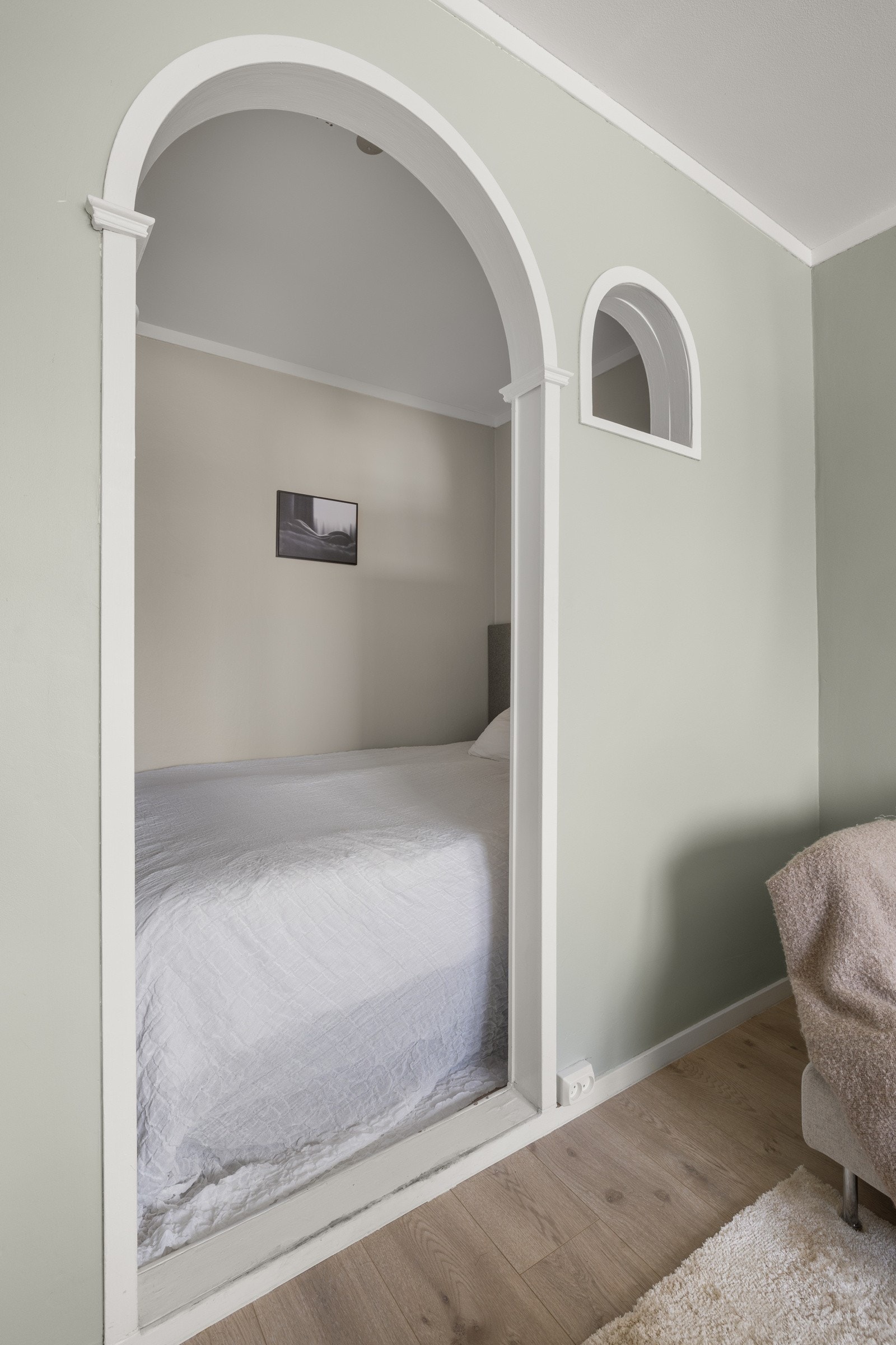 God løsning med sovealkove. Galleribilde