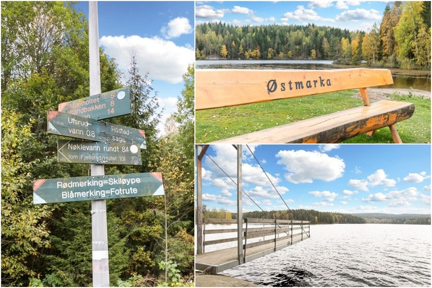 Her bor du med Østmarka som nærmeste nabo. Fine tur- og rekreasjonsområder ved Østensjøvannet, Nøklevann med bademuligheter, Skullerud sportsstu. Galleribilde