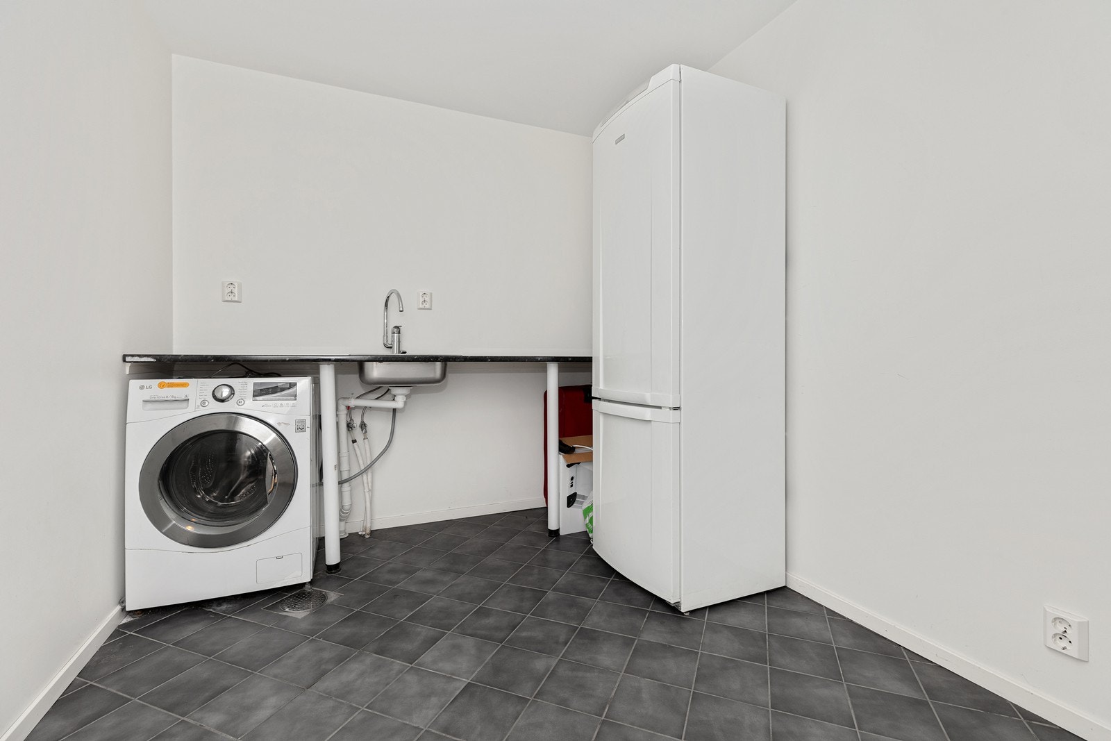 Vaskerommet i kjelleretasjen. Galleribilde