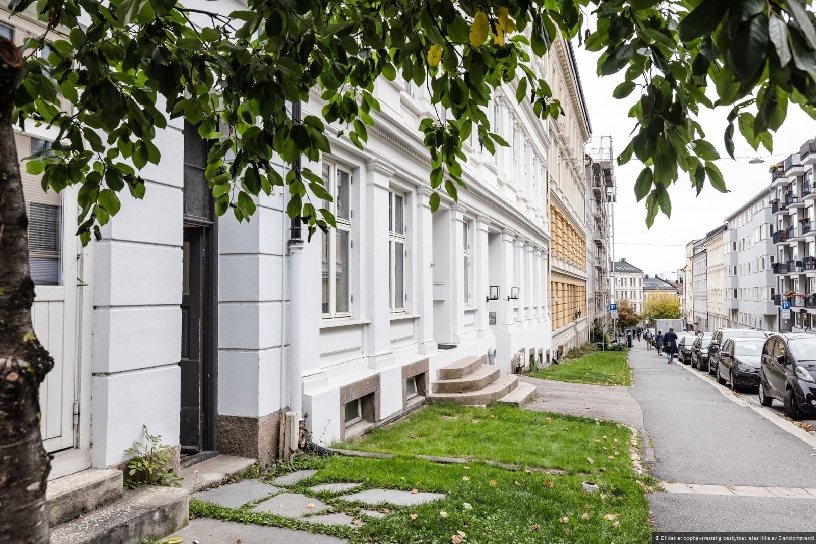 Forhage mot Stensgata Galleribilde
