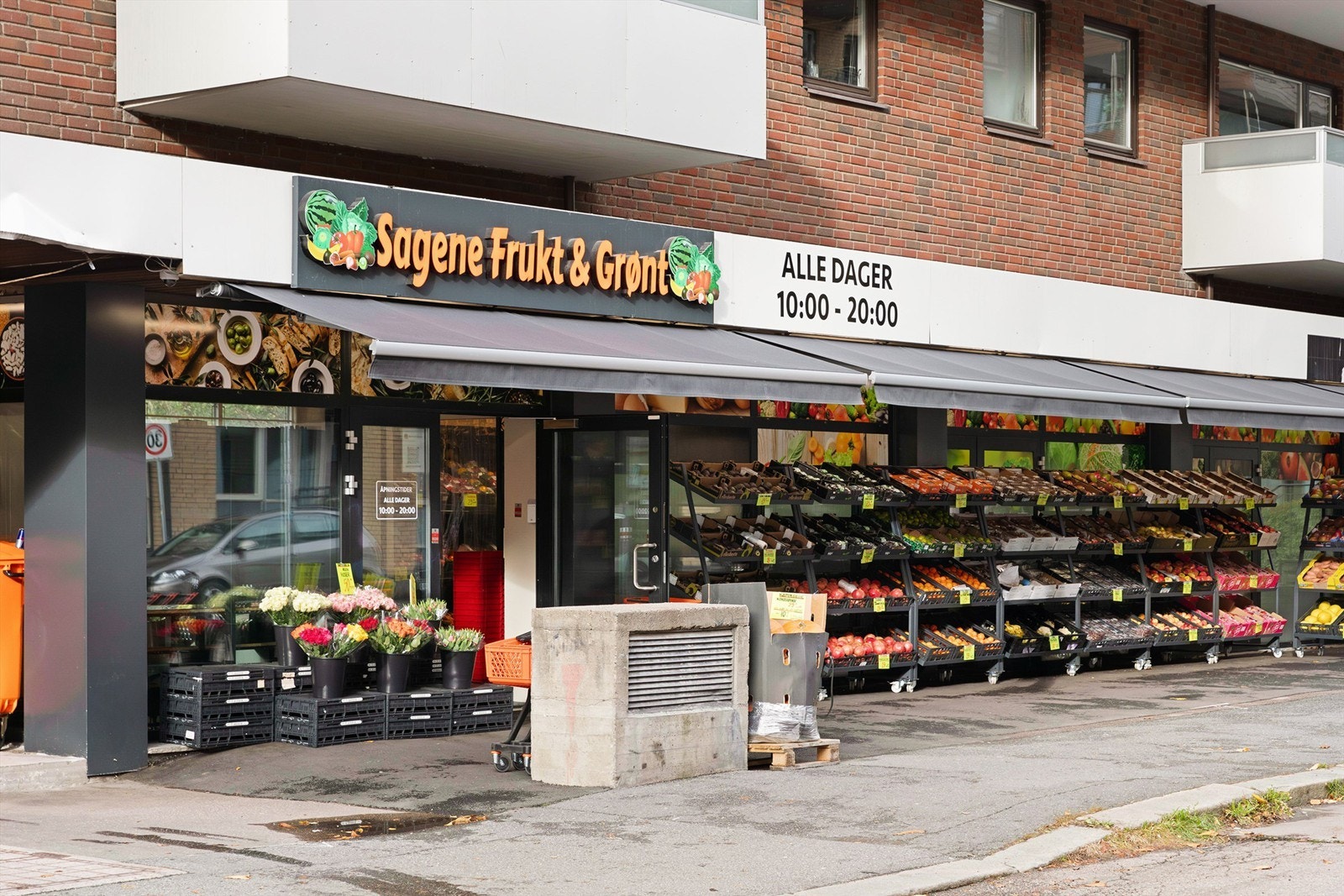 Sagene frukt og grønt Galleribilde