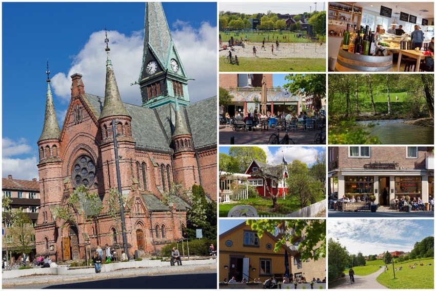 Beliggenheten midt på Sagene gir deg umiddelbar tilgang på en rekke flotte grøntområder, kaféer og et utbredt kollektivnettverk. Hjemmets Kolonihager, Bjølsenparken og Voldsløkka som nærmeste naboer. Galleribilde