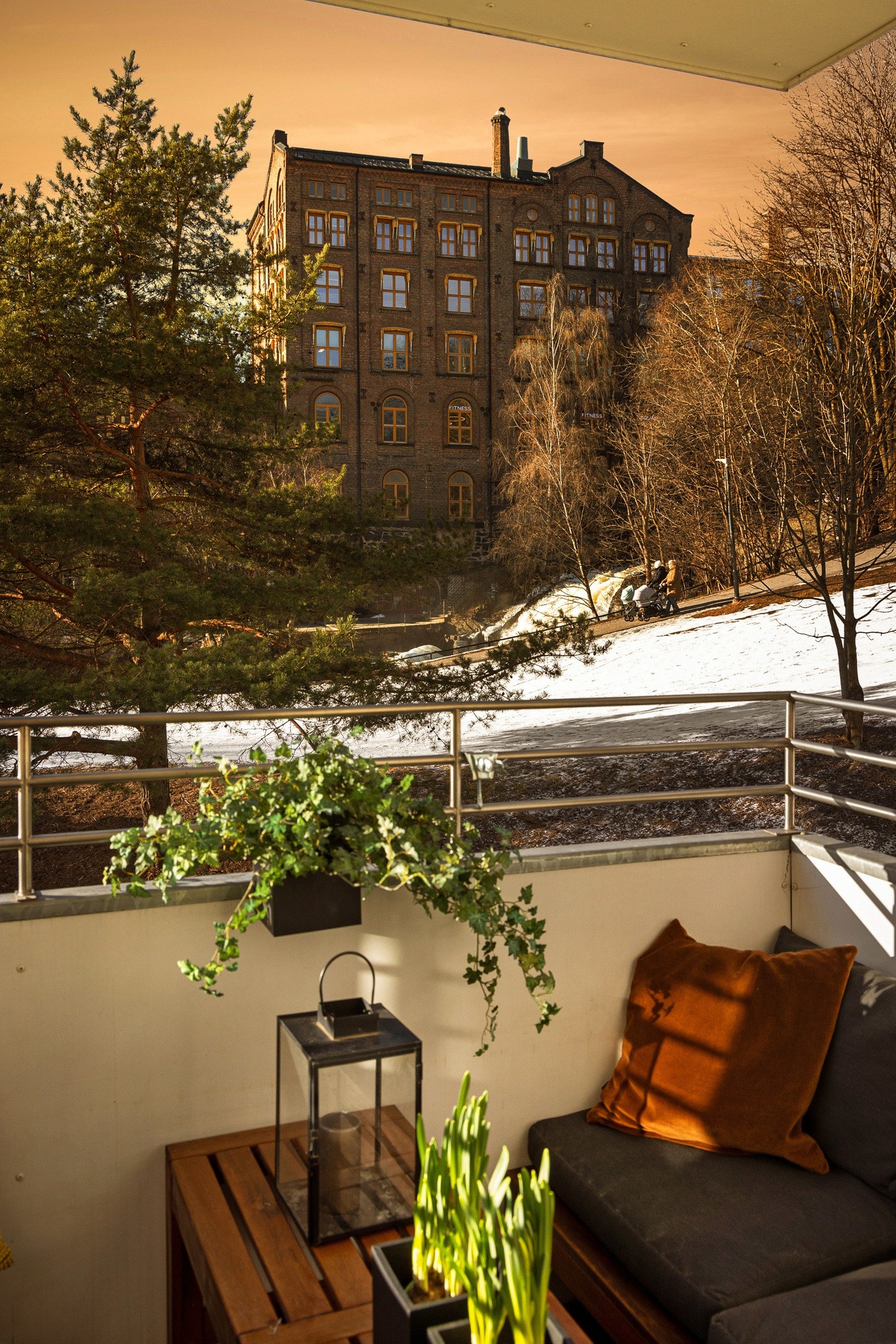 Herlig kveldsstemning. Galleribilde