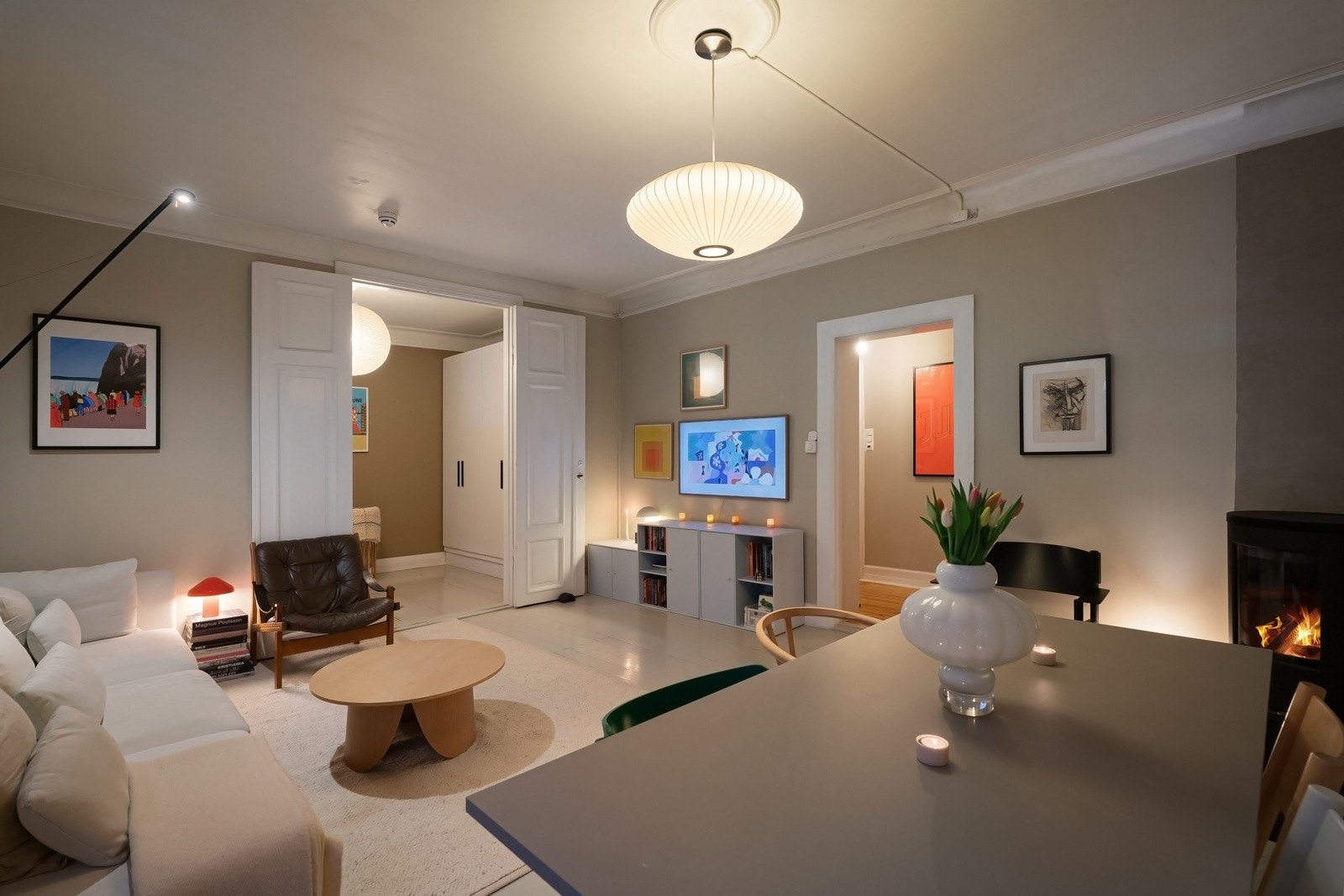 Kveldsstemning. Galleribilde