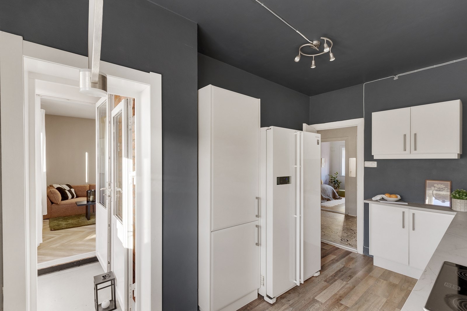 Leiligheten har en smart planløsning Galleribilde