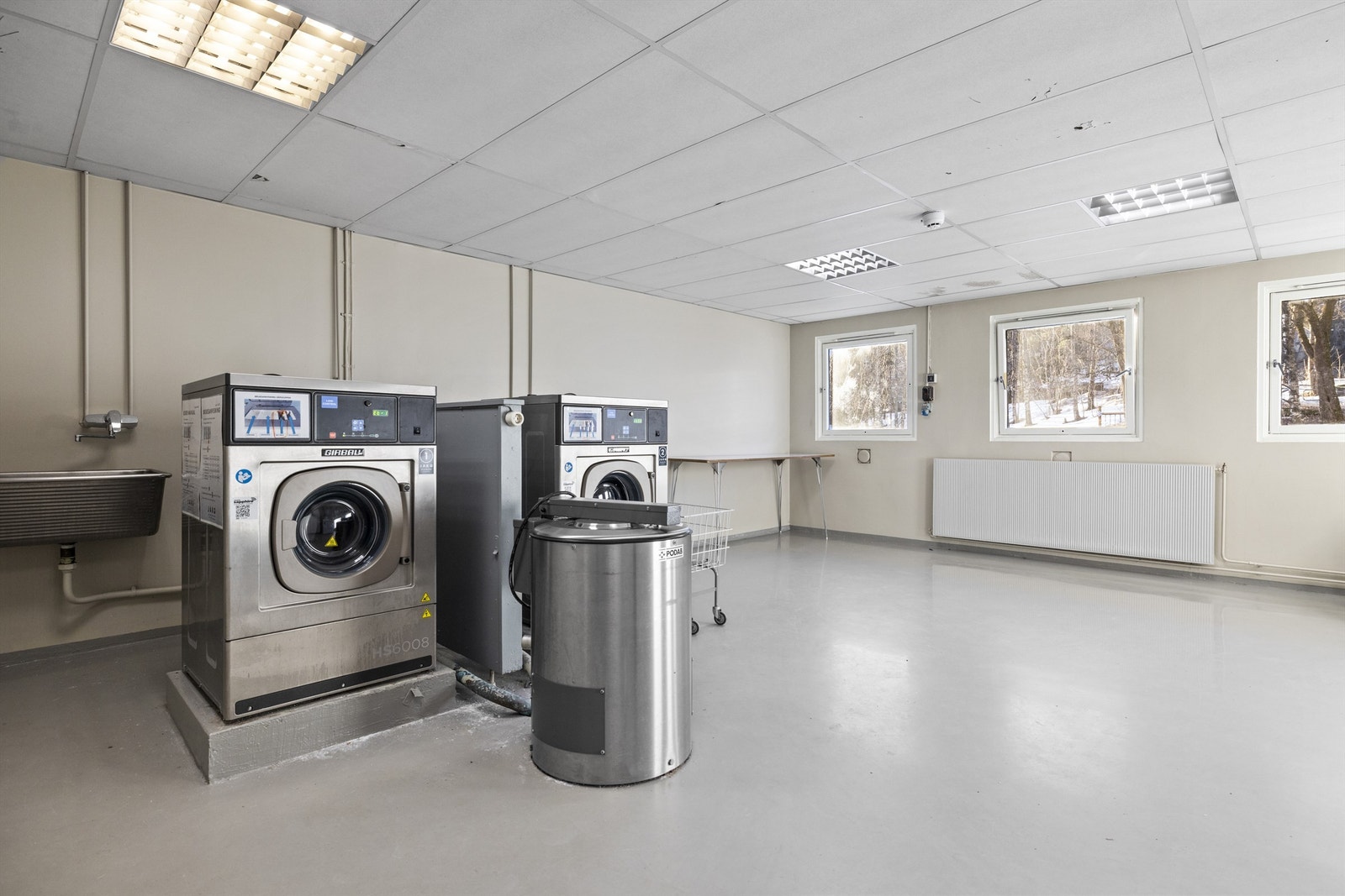 Gratis fellesvaskeri. Galleribilde