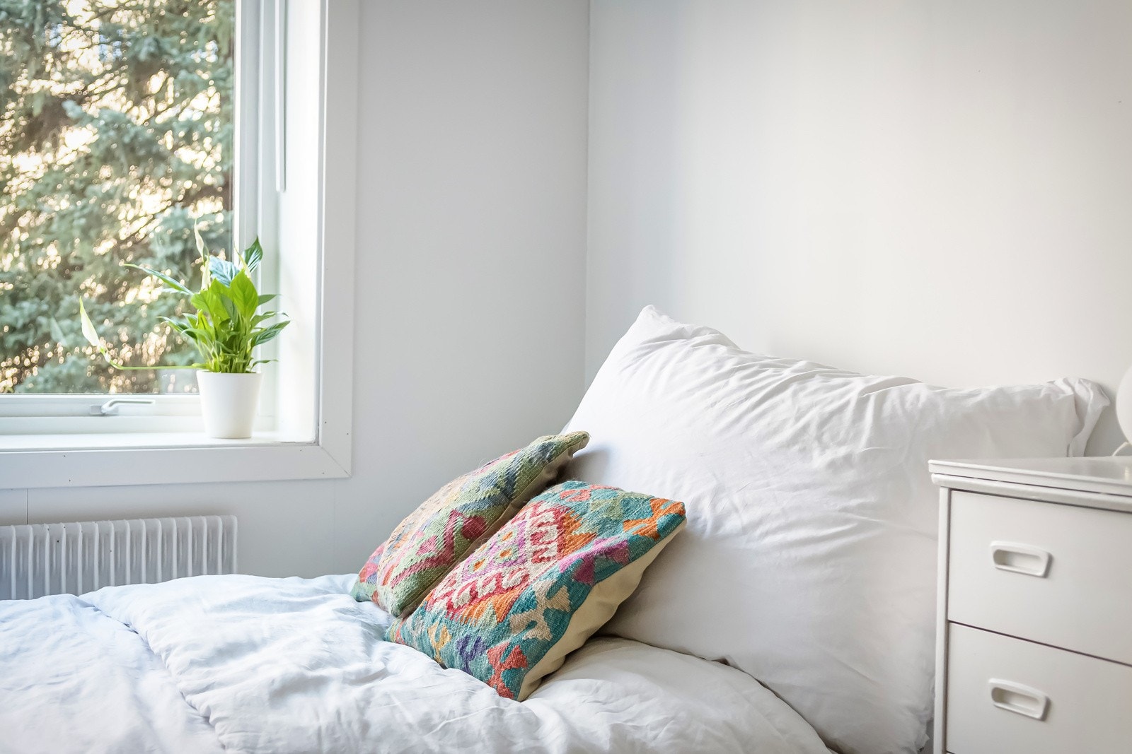 Det at begge soverom vender mot rolige fellesarealer sikrer deg god nattesøvn. Galleribilde