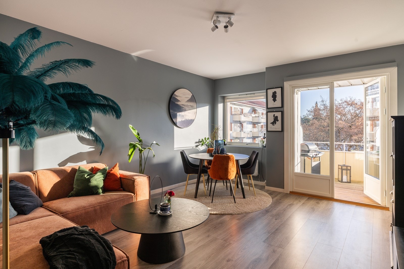 En gjennomgående 3-romsleilighet med attraktiv beliggenhet på Etterstad Galleribilde