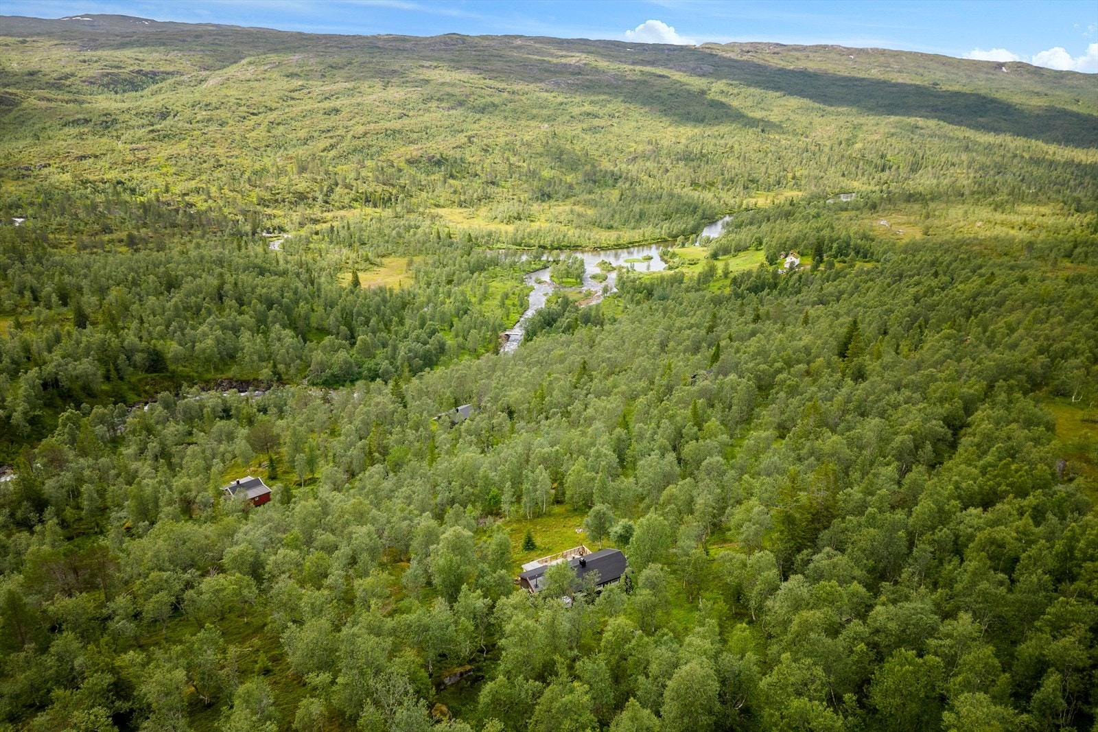 Dronefoto Galleribilde