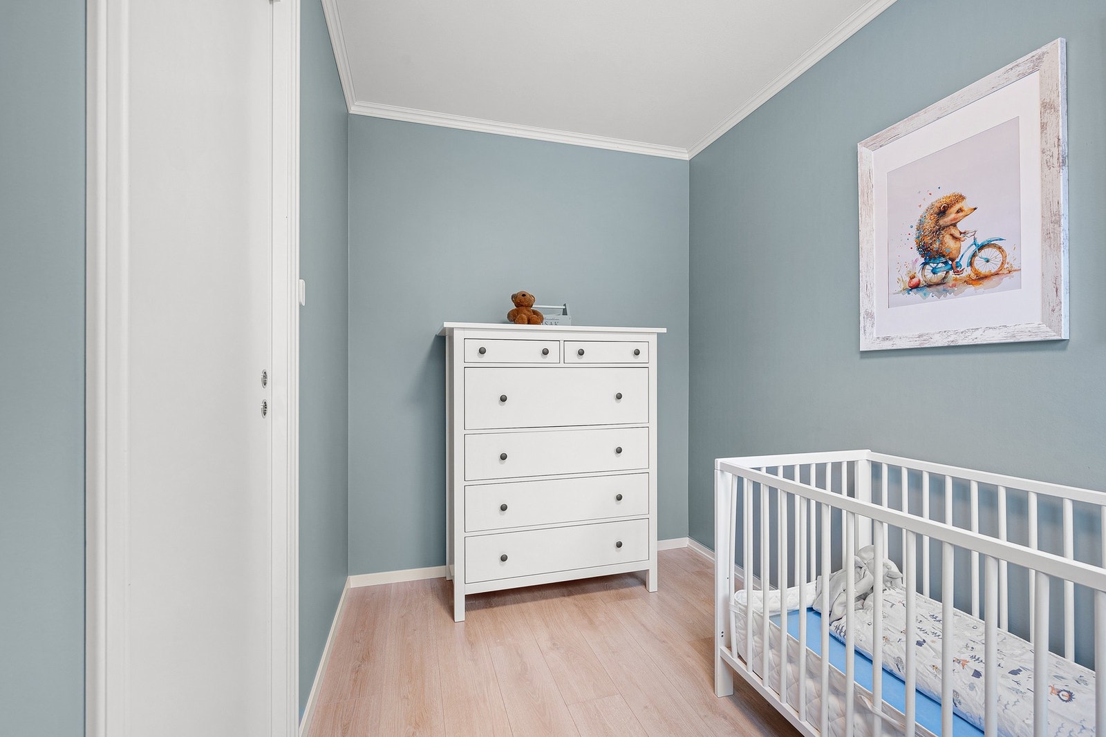 Soverommet passer perfekt som barnerom eller gjesterom. Galleribilde