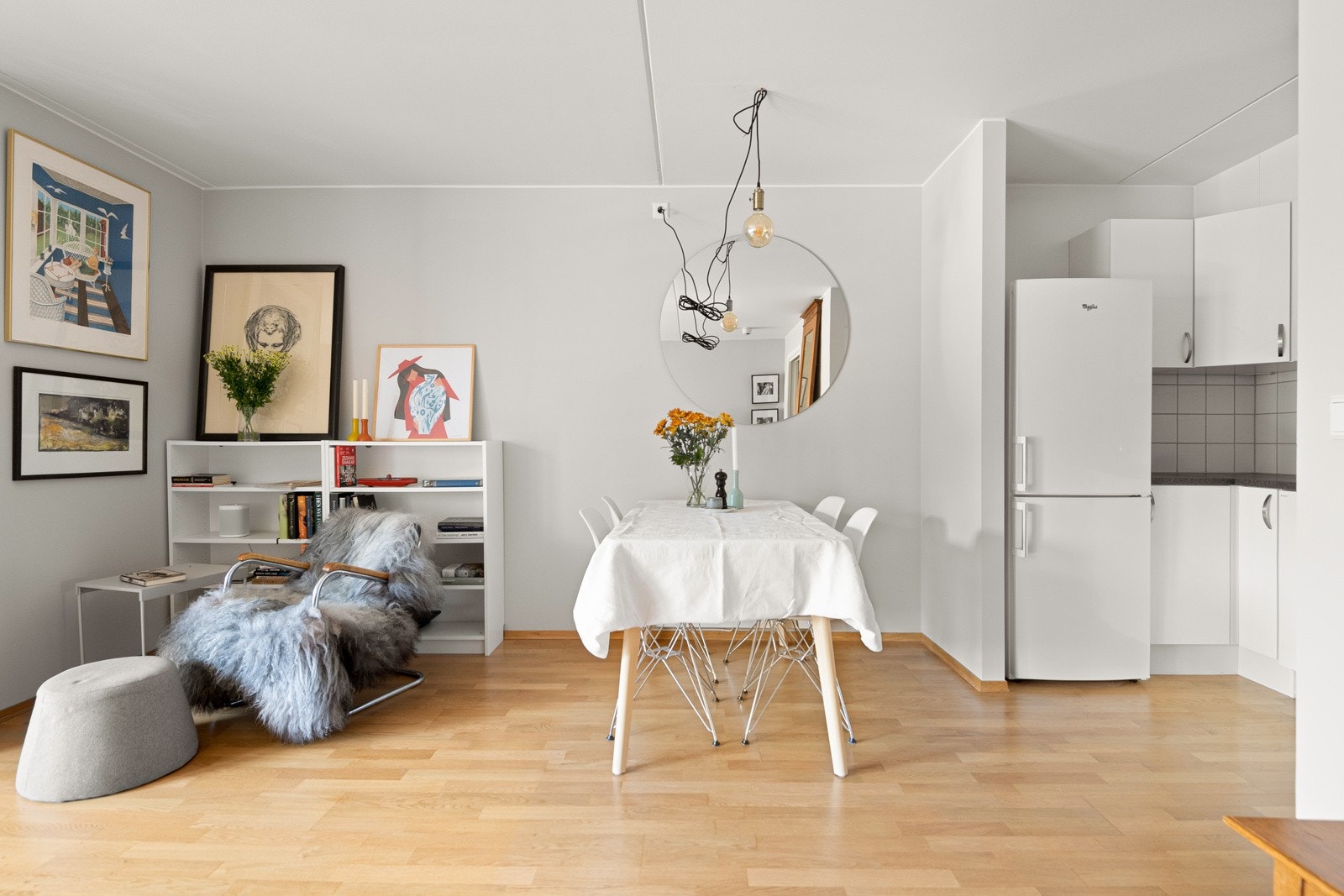 Grunnpakke kabel-TV/bredbånd er inkludert i felleskostnadene. Galleribilde