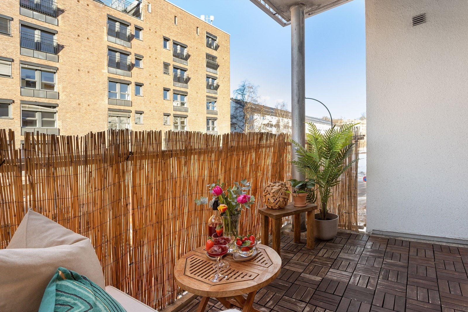 Gassgrill og elektrisk grill er tillatt. Galleribilde