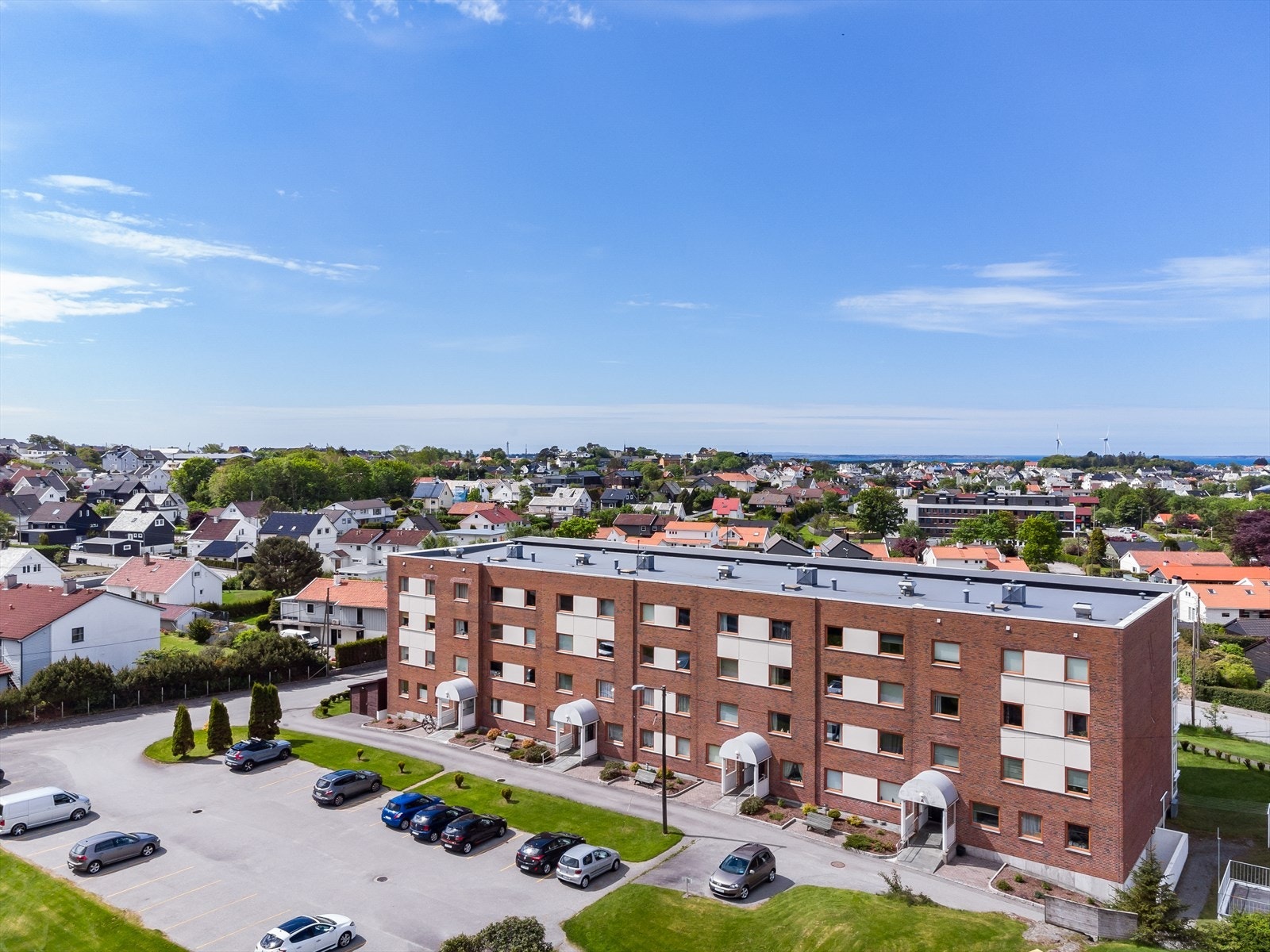 Leiligheten ligger i 4 etasje Galleribilde