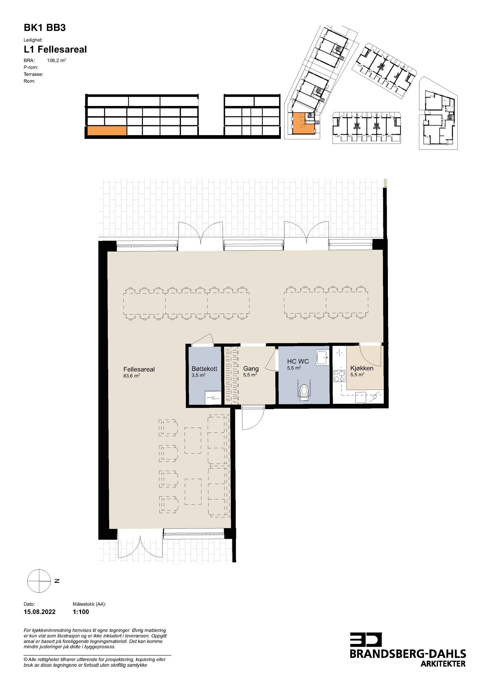 BB3 - L1 Fellesareal Galleribilde