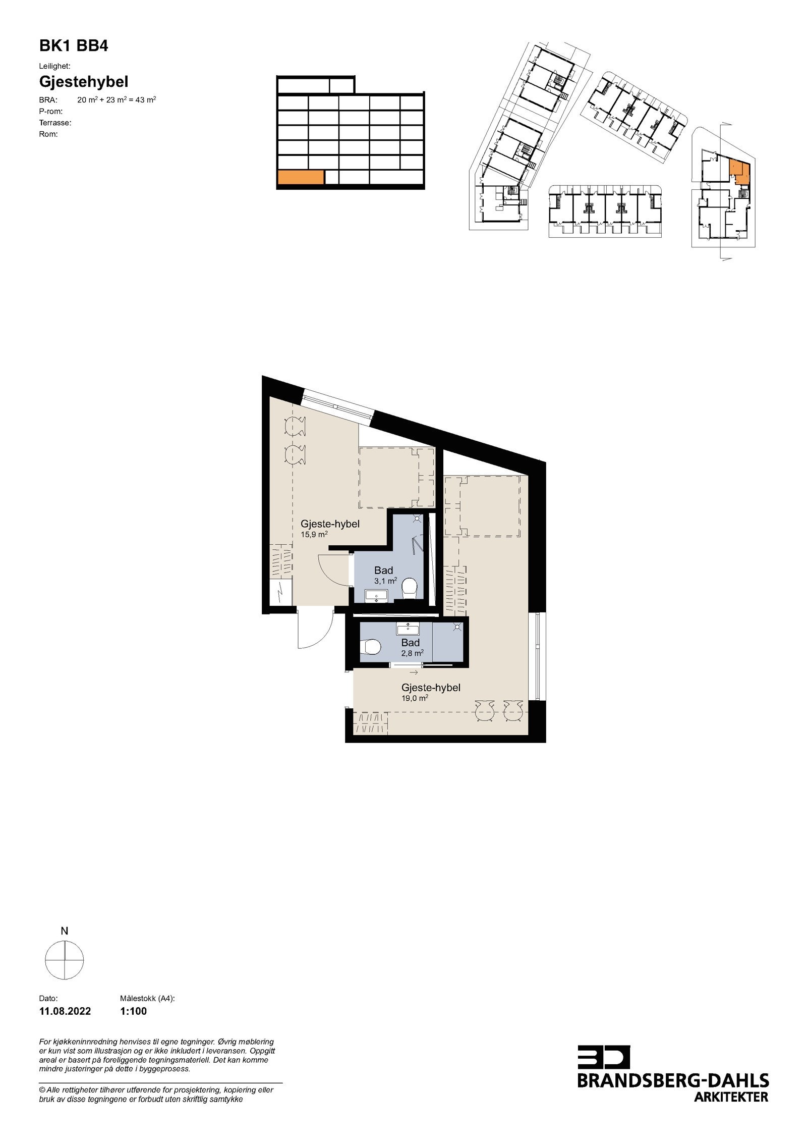 BB4 - Gjestehybel Galleribilde