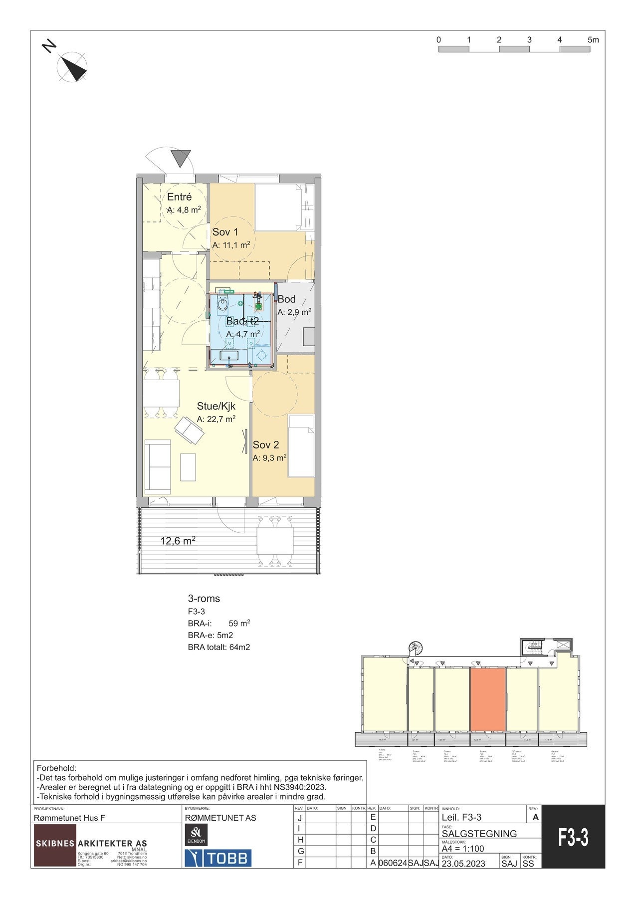 Planskisse Galleribilde