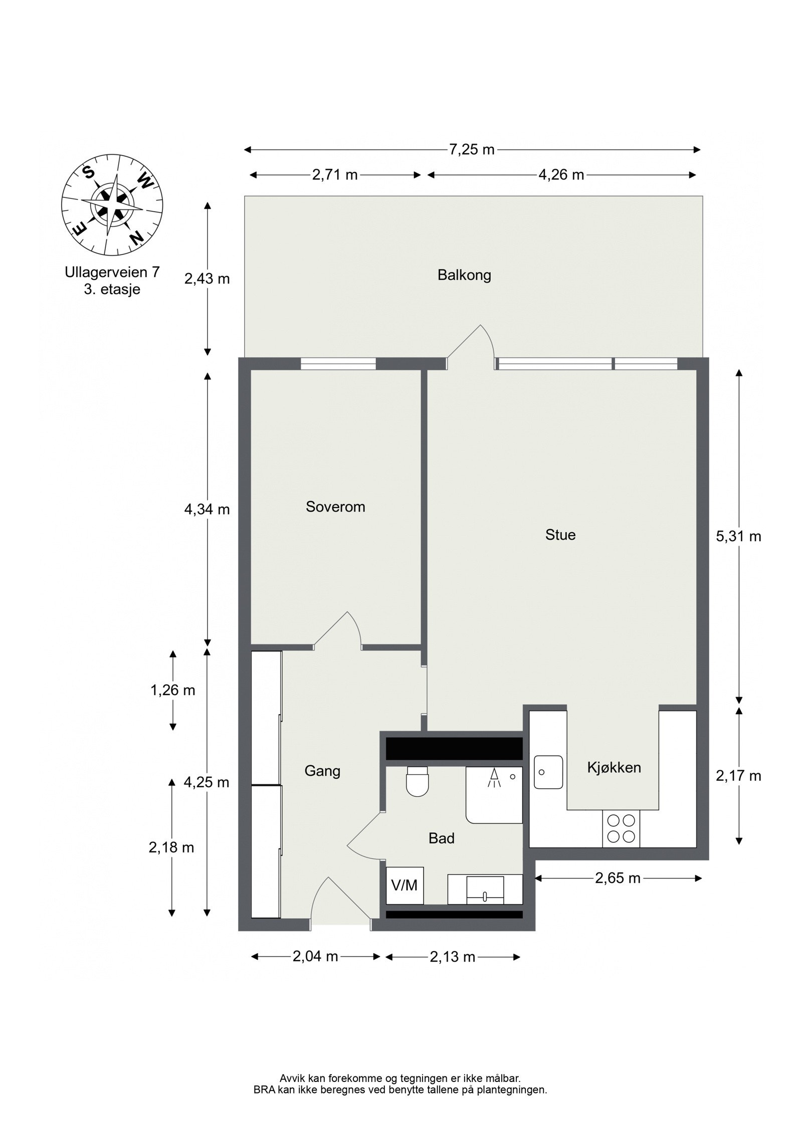 Plantegning. Galleribilde