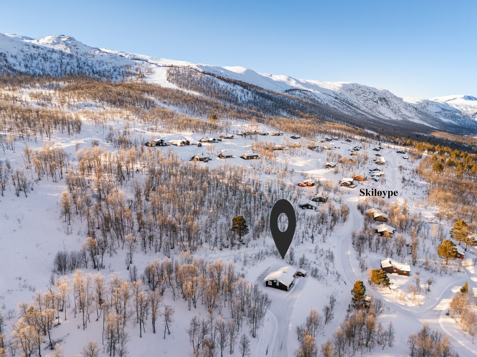 Kort vei til skiløyper både for langrenn og alpint Galleribilde