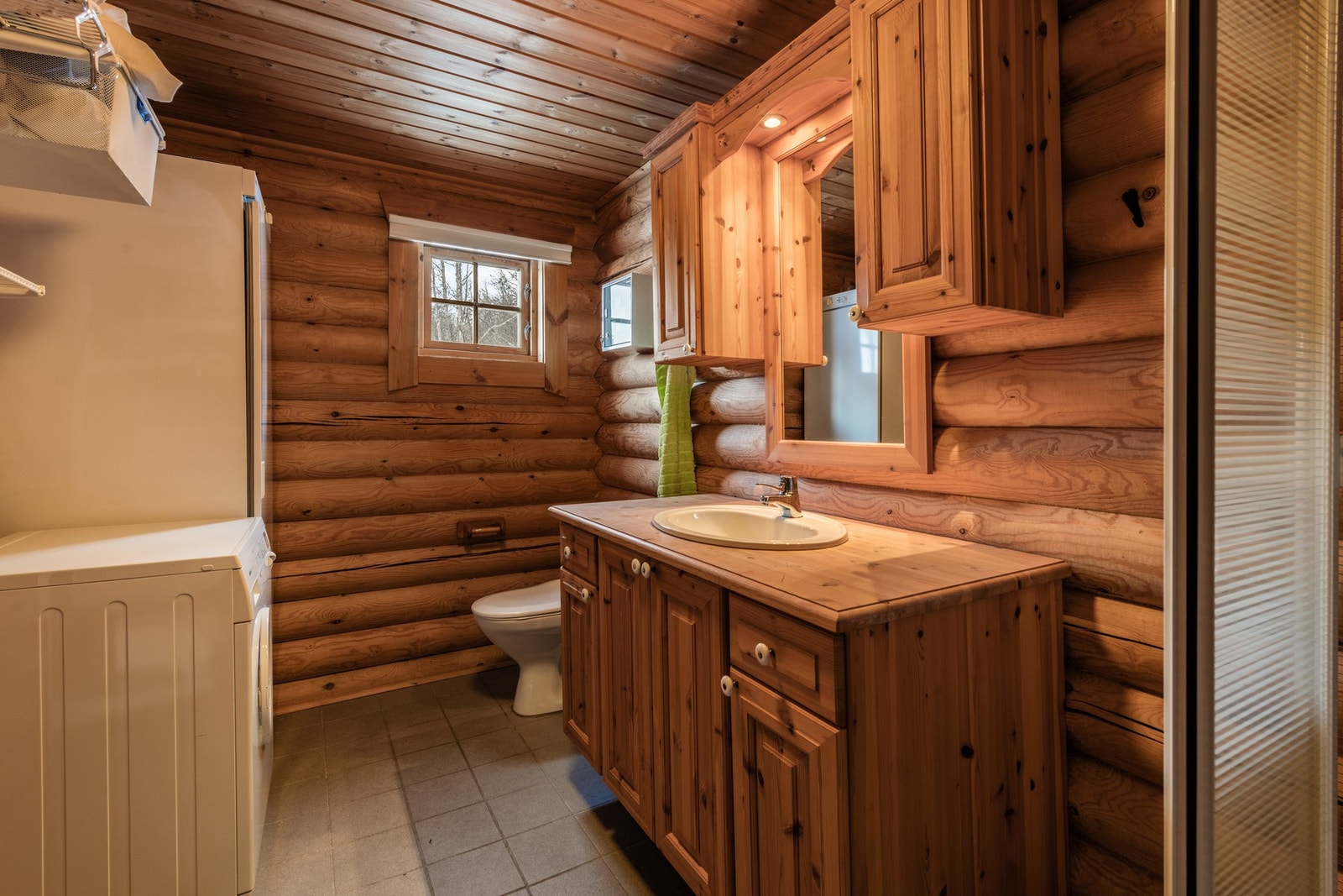 Badet har opplegg for vaskemaskin Galleribilde