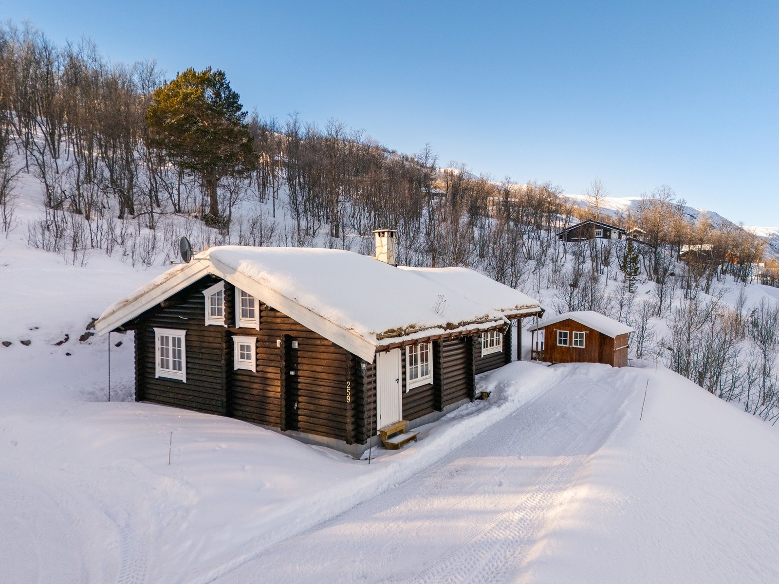 Med vei frem til døren - Galleribilde