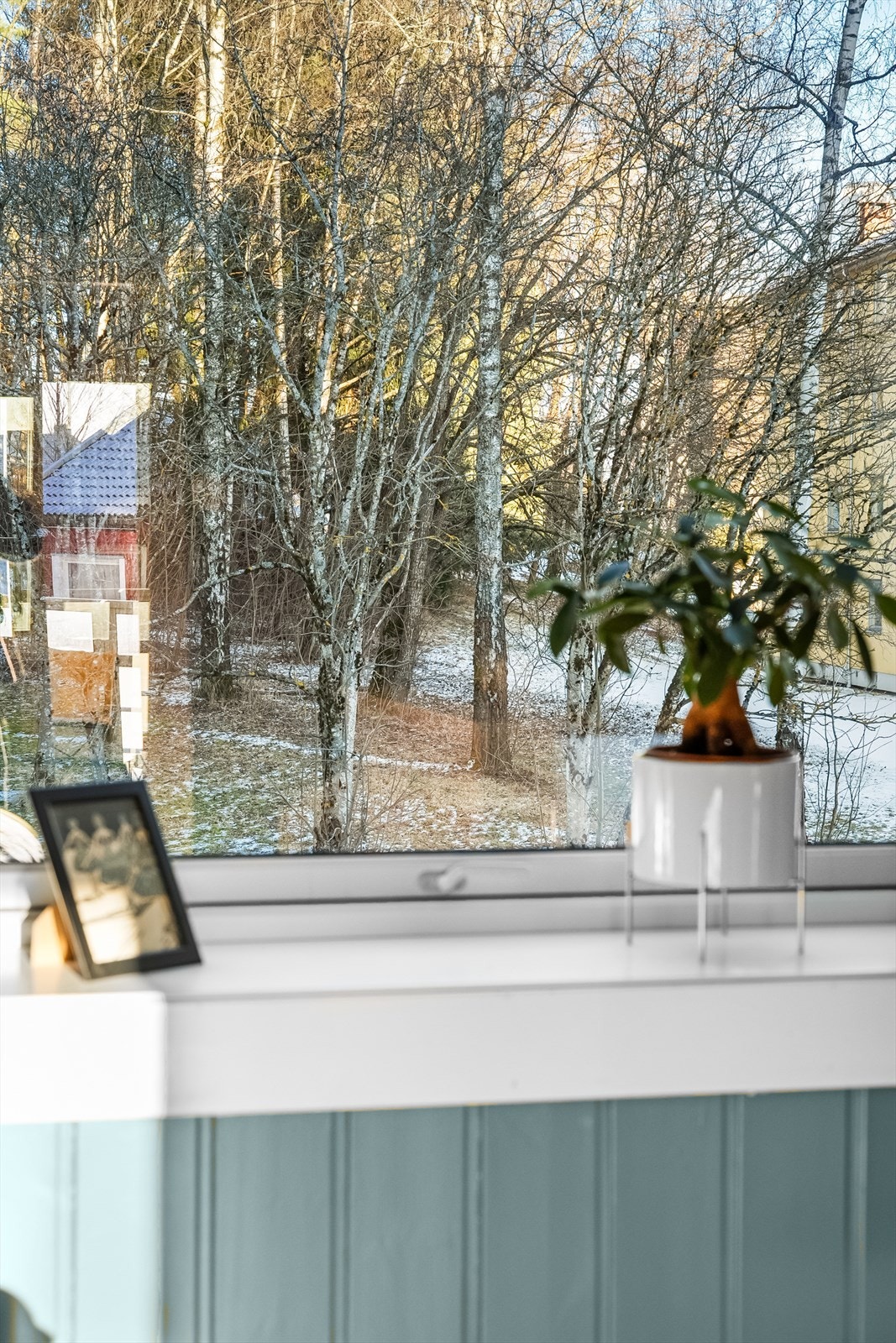 Utsyn fra hovedsoverom. Galleribilde