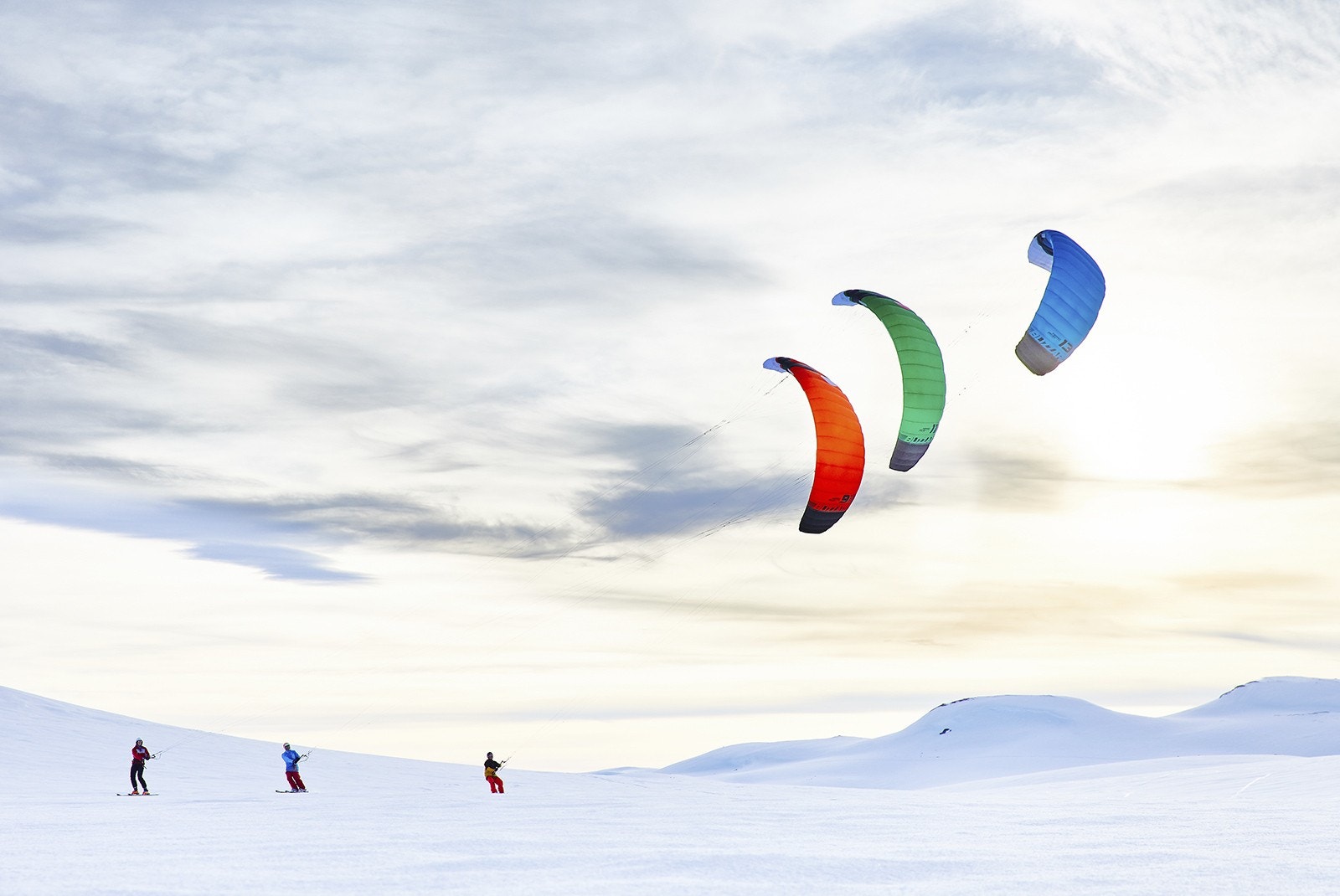 Fra Maursetparken er ikke veien lang til flotte kite-forhold på Hardangervidda Galleribilde