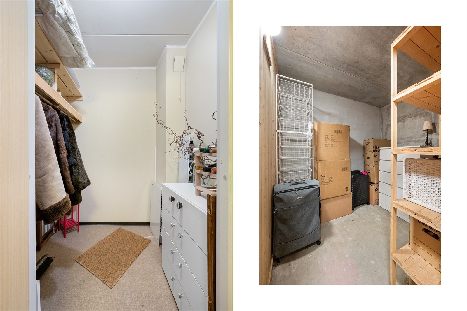 - Det disponeres 2 eksterne boder. En i samme etasje på 2,8 m² og en i kjeller på 4,6 m² - Galleribilde