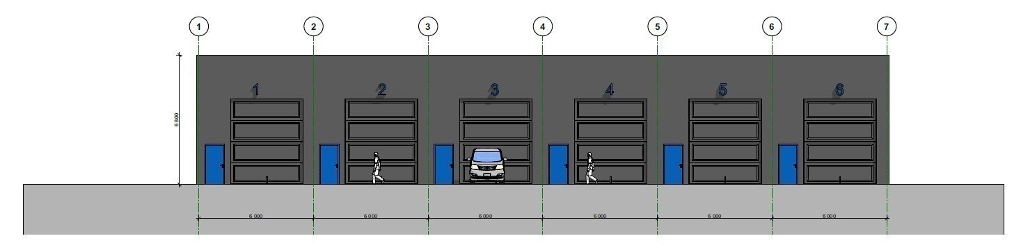 Fasade Sør Galleribilde