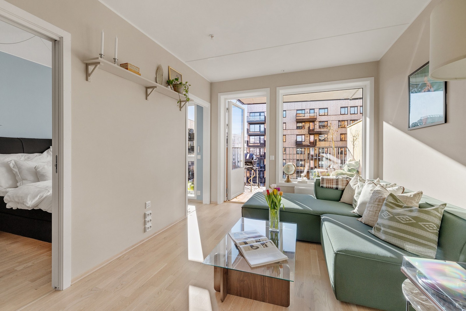 Her kan man møblere som man vil etter ønske og behov Galleribilde