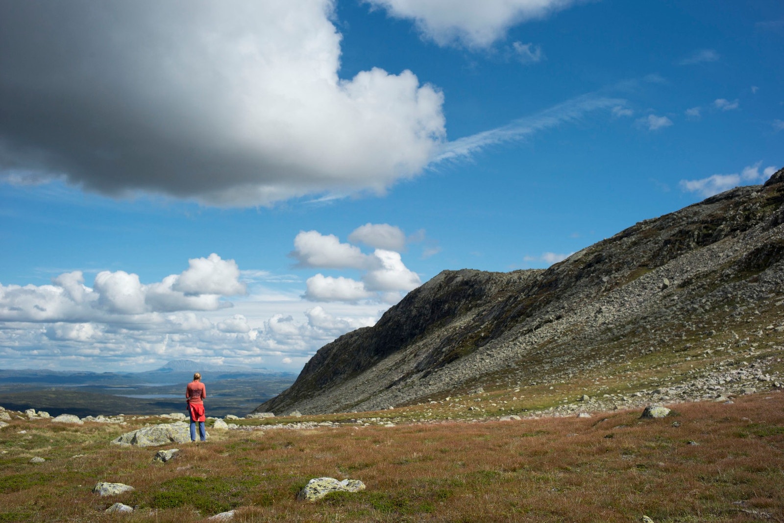Sommer og høst har man utallige topptur-muligheter med utgangspunkt fra hytta Galleribilde