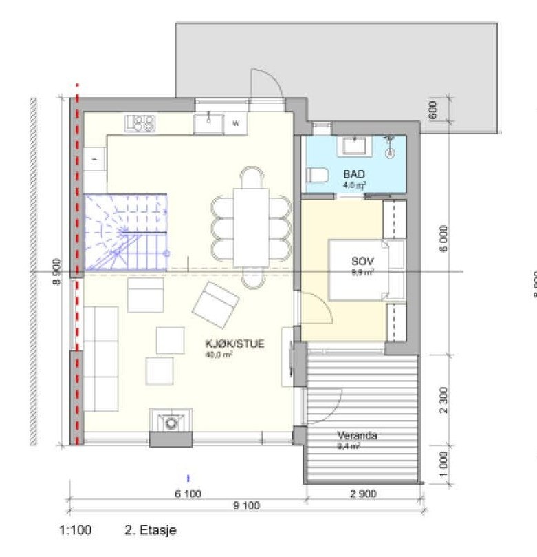 Planetgning - 2. etg Galleribilde
