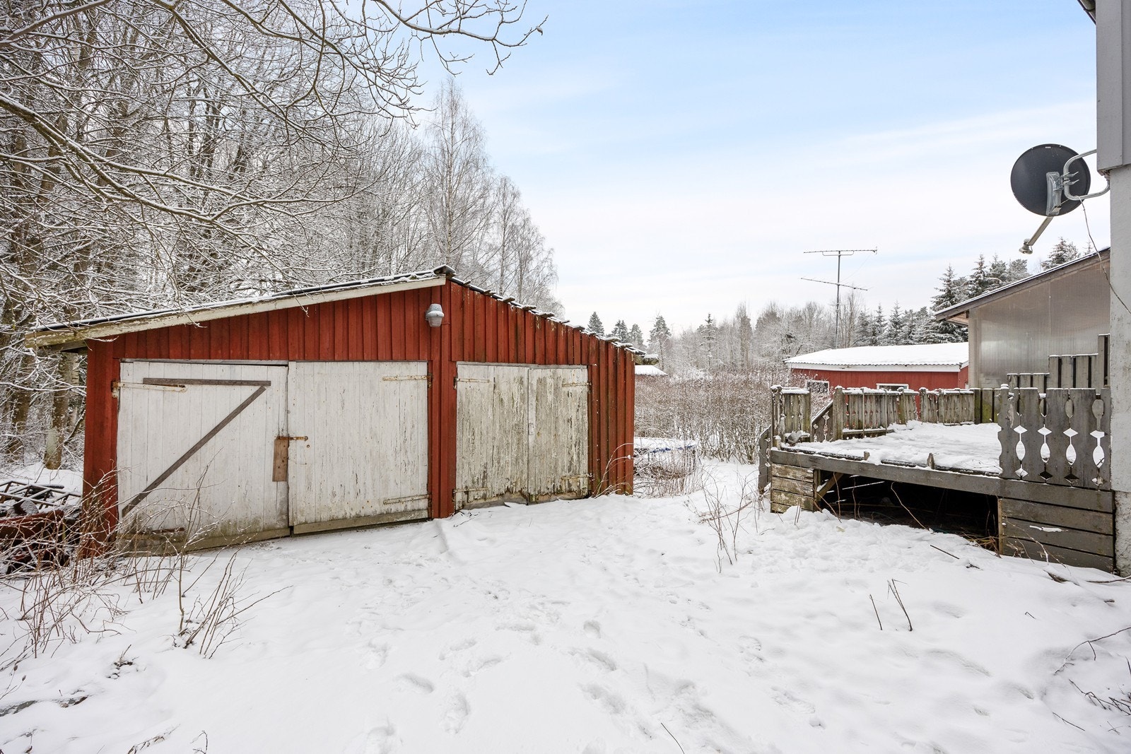 Garasjen. Galleribilde