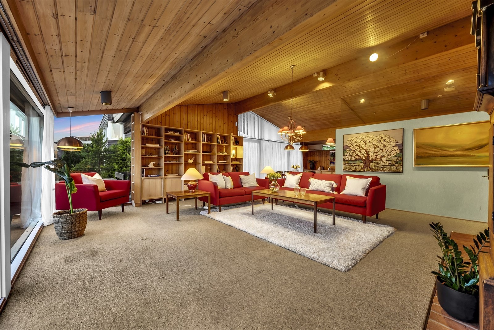 Kveldsstemning Galleribilde