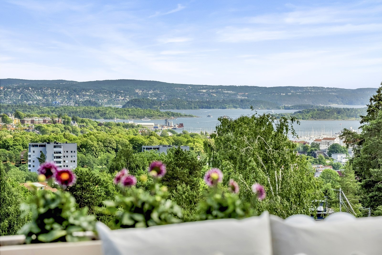 Unik utsikt mot Oslofojrden Galleribilde