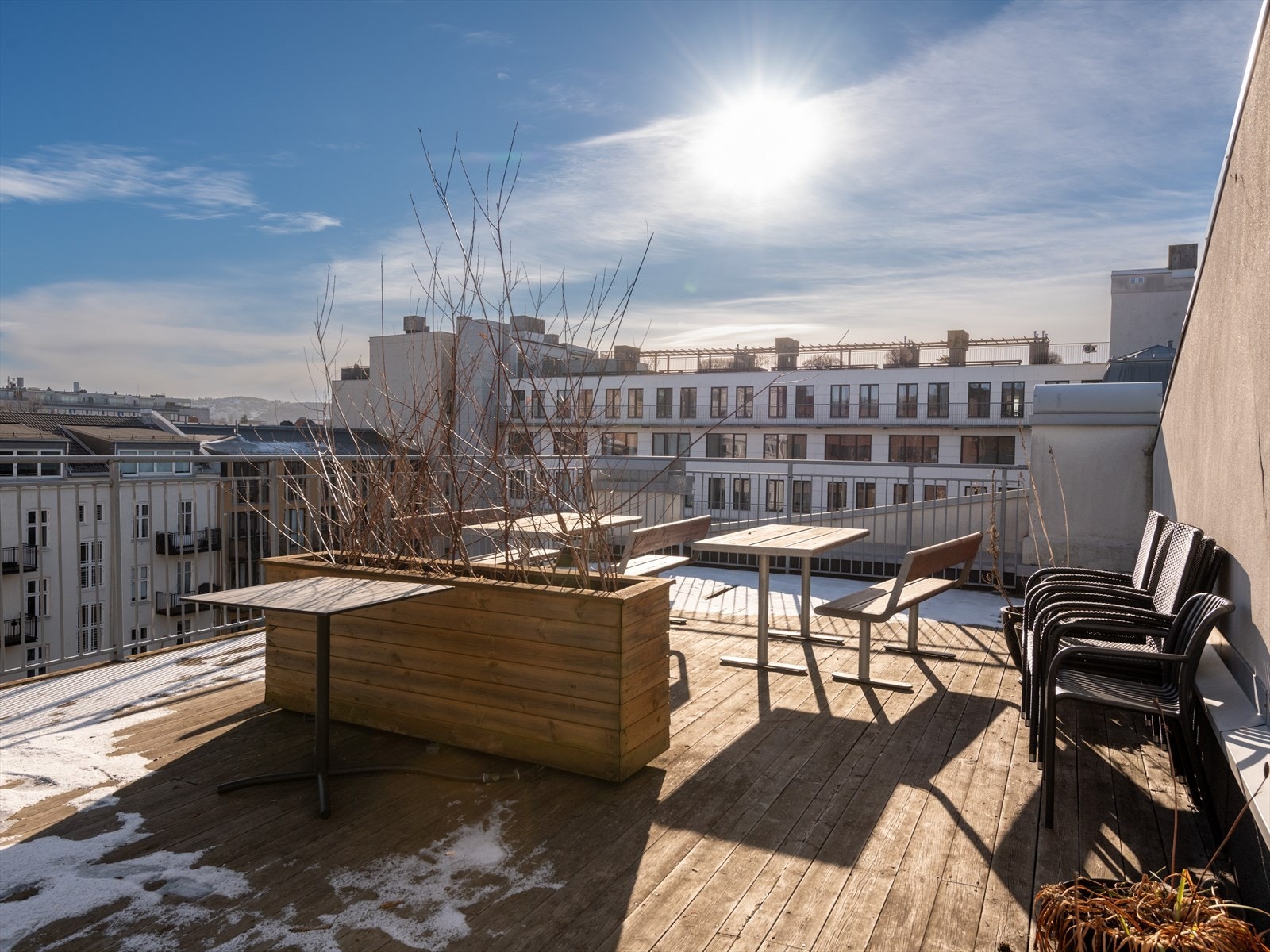 Takterrasse Galleribilde